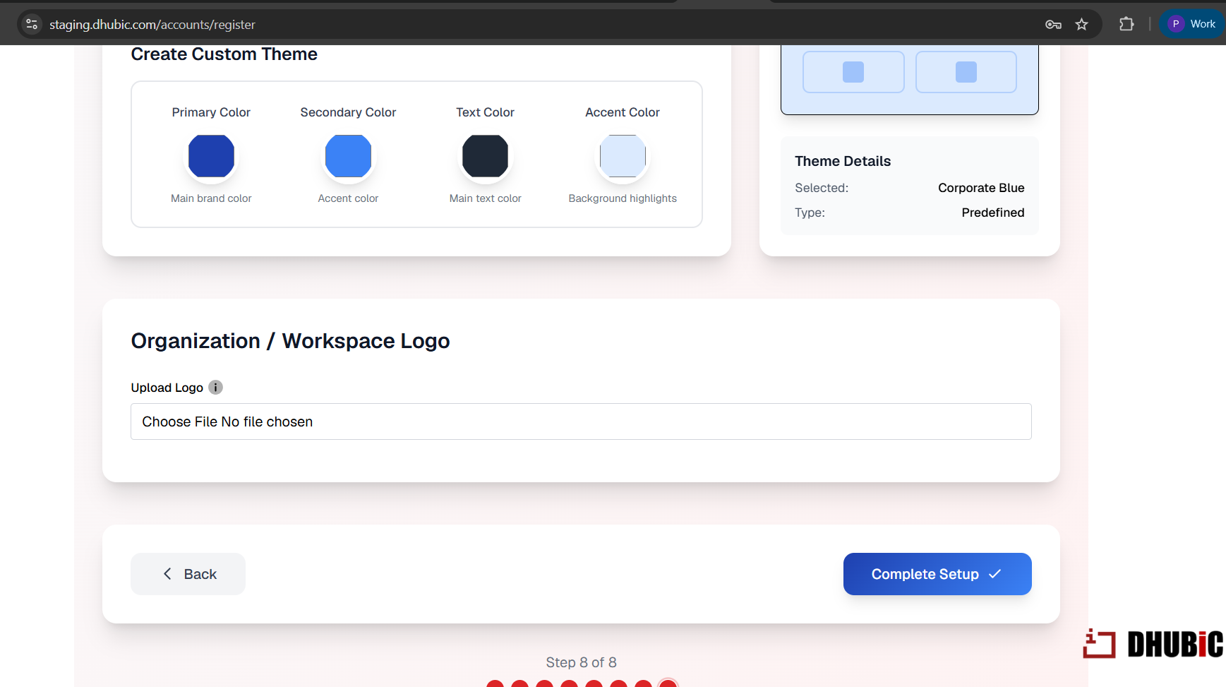 Branding & Workspace Customization screenshot 2